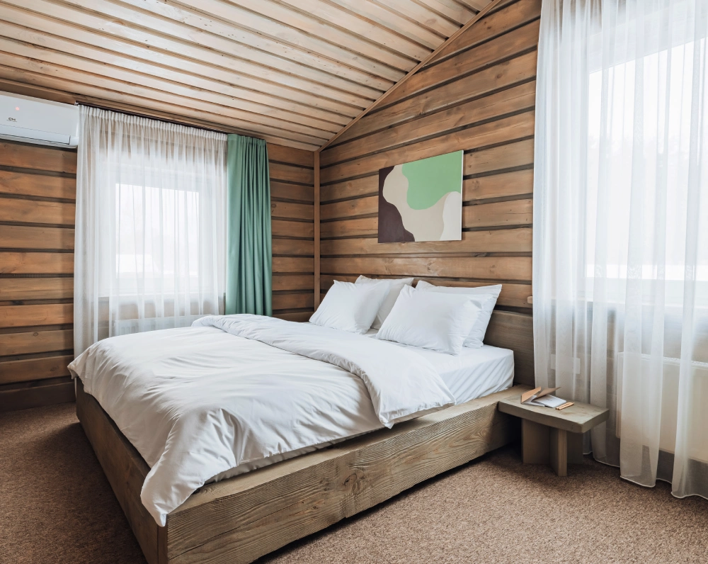 Трикімнатний котедж Retreat з терасою - Dereville